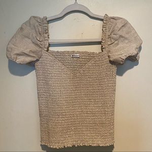 Reformation Top / Blouse - Tan